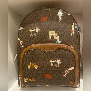 NEW AUTHENTIC MICHAEL KORS MULTICOLOR BACKPACK